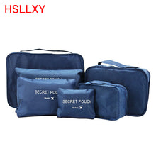 Load image into Gallery viewer, Travel Bag Hot Sale Travel Organizer Storage Bag Set Clothes Organizer Bags Pouch Suitcase Home Closet Bags for Storage 6 PCS