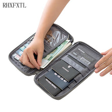 Load image into Gallery viewer, RHXFXTL Brand Passport Covers Holder Card Package Credit Card Holder Wallet Organizer Travel accessories Document bag cardholder