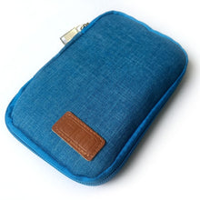 Load image into Gallery viewer, Travel Kit Small Bag Mobile Phone Case Digital Gadget Device USB Cable Data Cable Organizer Travel Inserted Bag Storage Bag