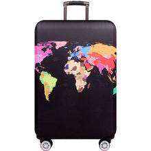 Load image into Gallery viewer, HMUNII World Map Design Luggage Protective Cover Travel Suitcase Cover Elastic Dust Cases For 18 to 32 Inches Travel Accessories